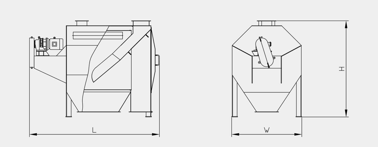drum precleaner drawing